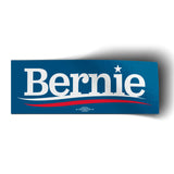 Bernie Classic Logo (6" x 2" Vinyl Sticker -- Pack of Two!)