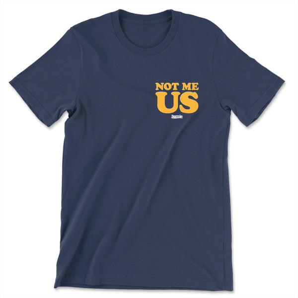 Not Me, Us (Navy Tee)