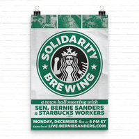 Solidarity Brewing (12"x18" Poster)